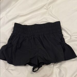 Free People Movement Get Your Flirt On Short in Black